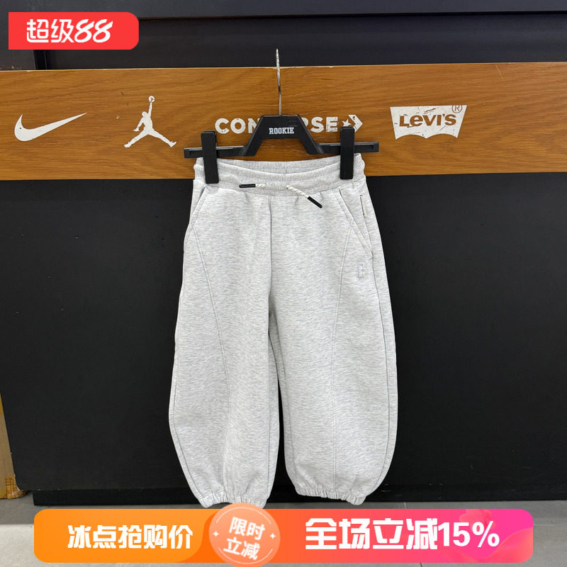 匡威男女通用保暖束脚卫裤