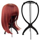 假发支架撑头模放置头发摆放发块假发配件工具塑料折叠展示架子