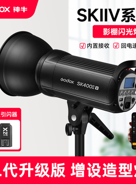神牛SK400IIV/SK300IIV摄影灯室内影棚人像闪光灯影楼拍照补光灯