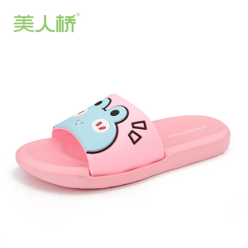 美人桥儿童拖鞋夏季可爱卡通凉鞋