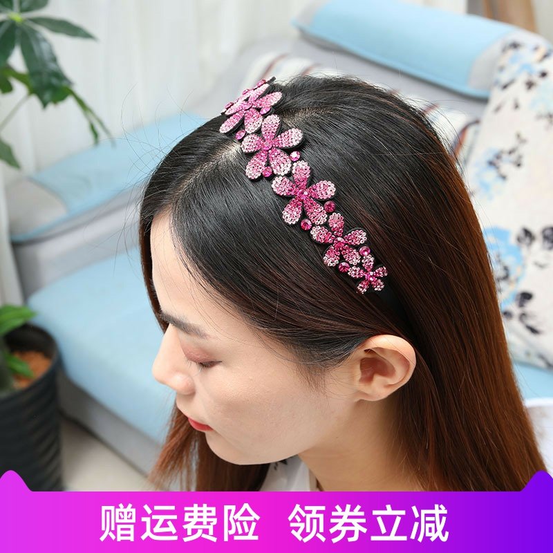 韩版新款可爱捷克钻复古头饰发箍