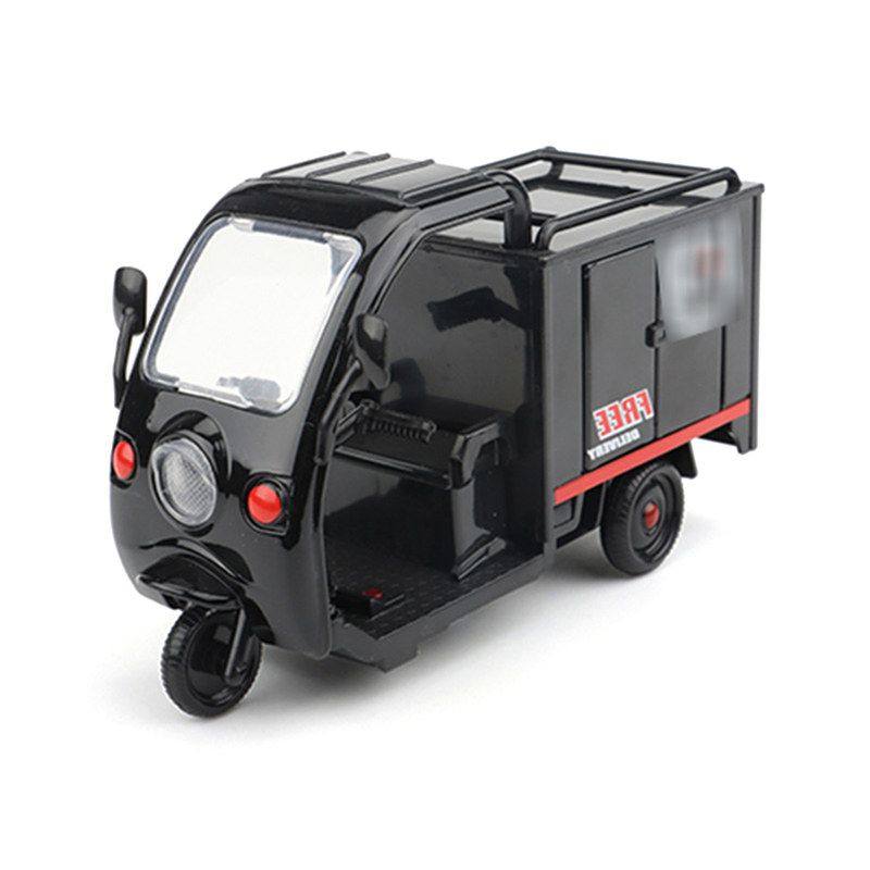 仿真1:32送货快递三轮车合金模型儿童声光玩具车社会职业认知教具,玩具/童车/益智/积木/模型,其它玩具,淘宝优惠券,粉丝福利购,淘宝优惠卷