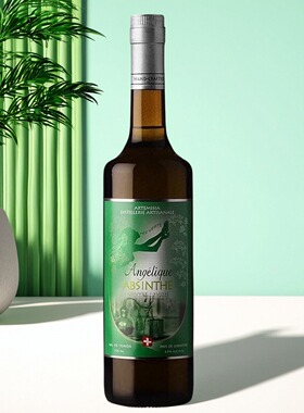 瑞士进口酒天使苦艾酒Angelique洋酒absinthe送勺及法国进口杯
