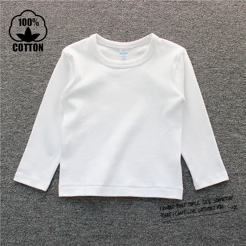 圆领女童全棉打底衫秋衣