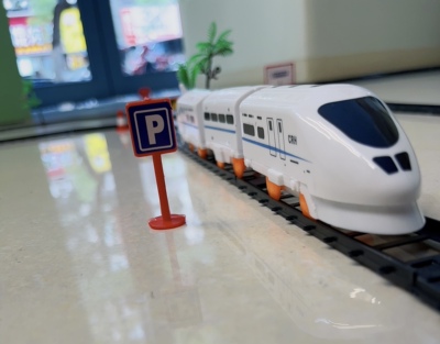 电动轨道车益智趣味和谐号复兴号