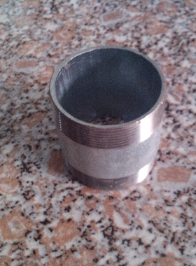 进水管圆外丝水暖接头镀锌无缝外丝DN15 20 25 32 40 50外牙接头