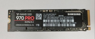 三星 970PRO 1T 2T M.2 2280 NVME 固态硬盘 MZ-V7P1T0 SSD拆机盘