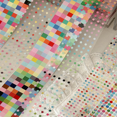 栗栗斯3mm圆星星小米星贴纸卷