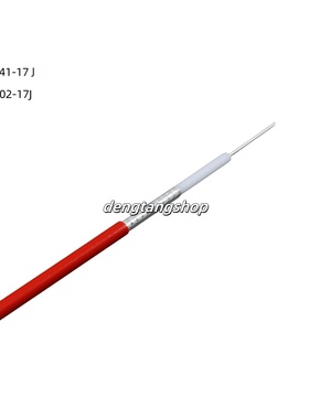 RG141-17J半柔性射频同轴电缆线17欧姆红色护套402测试互调线天线
