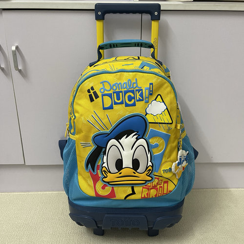 外贸 澳洲TOTTO新款男女拉杆书包双肩背包轻便减负多功能拉杆旅行