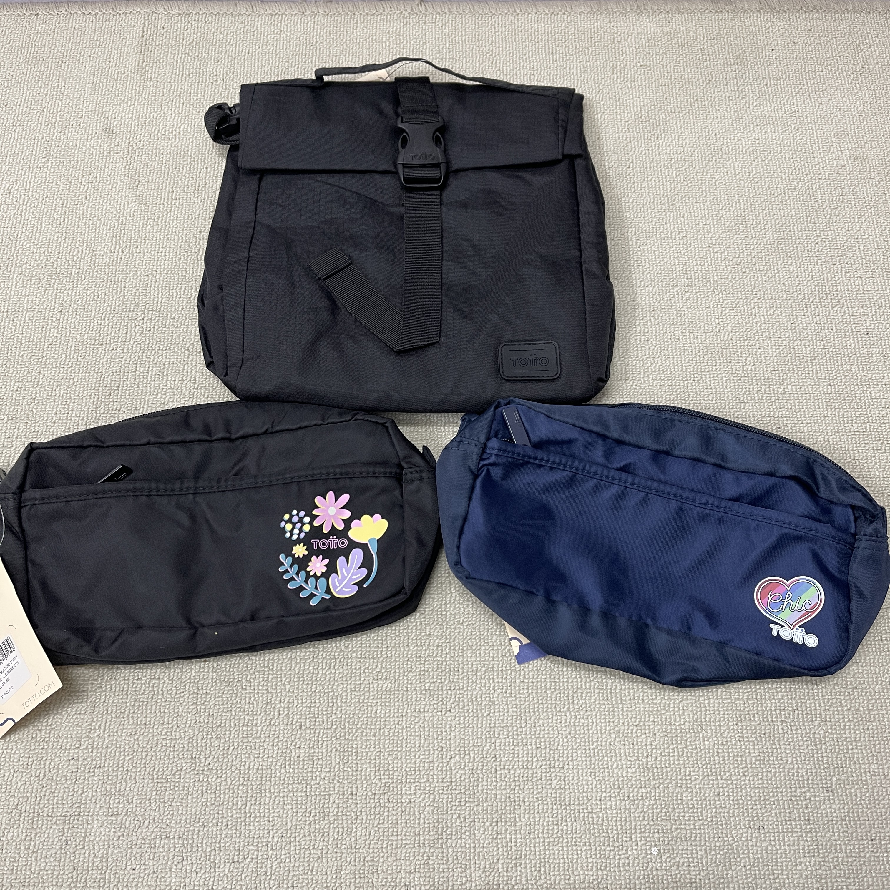 外贸出口 孤品 TOTTO斜挎包 防水带饭单肩包  笔袋闭眼入高质量