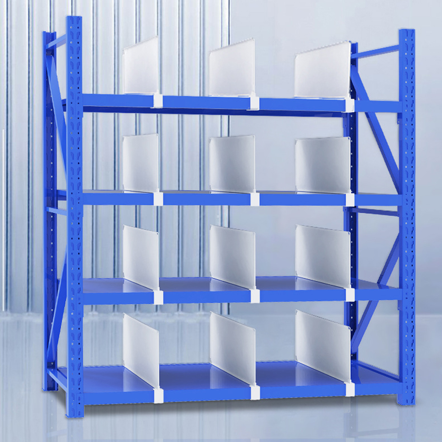 超市仓库货架分隔板货物分类隔板