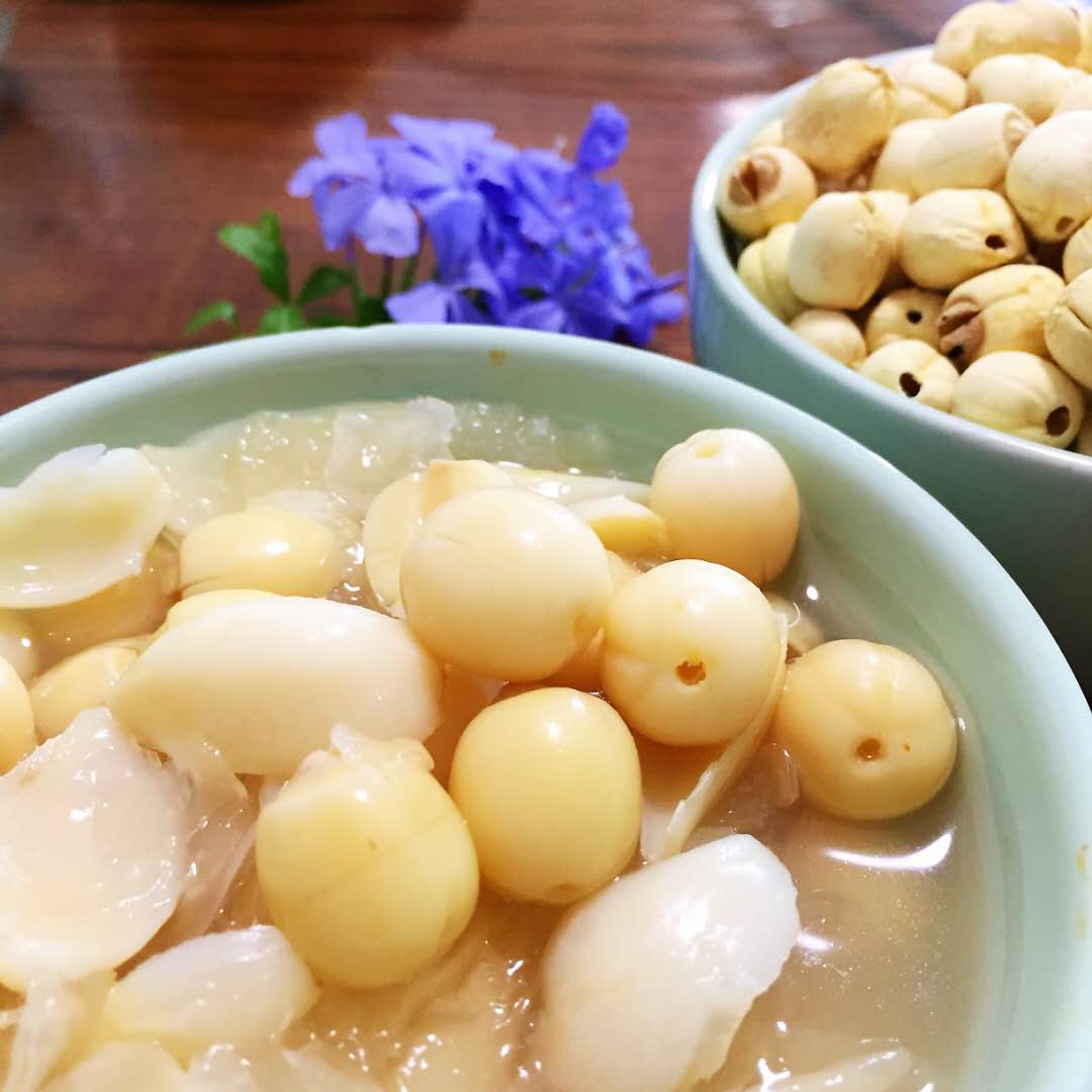 春茶夏莲通芯白莲干货土特产