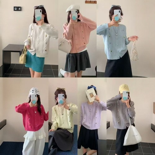 12.24【酒窝严选 濮院福利】时尚气质百搭毛衣不支持退换长59