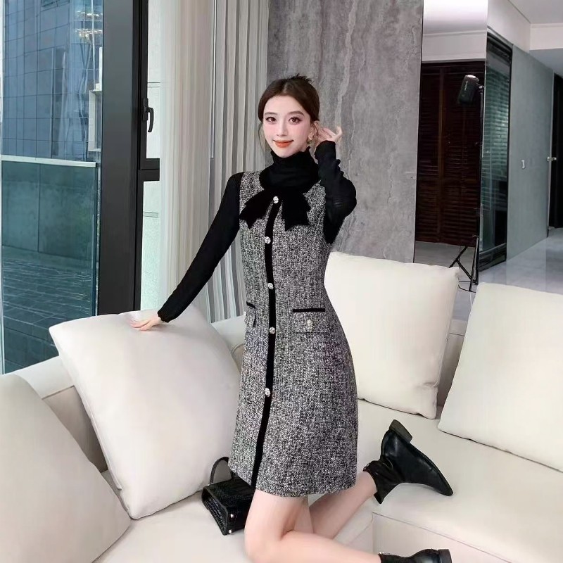 1.20【酒窝严选 衣姐福利】时尚气质单背心裙不支持退换长90,女装/女士精品,毛衣,淘宝优惠券,粉丝福利购,淘宝优惠卷