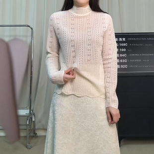 时尚 濮院福利 羊毛桑蚕丝上衣不支持退换长59 酒窝严选 12.25