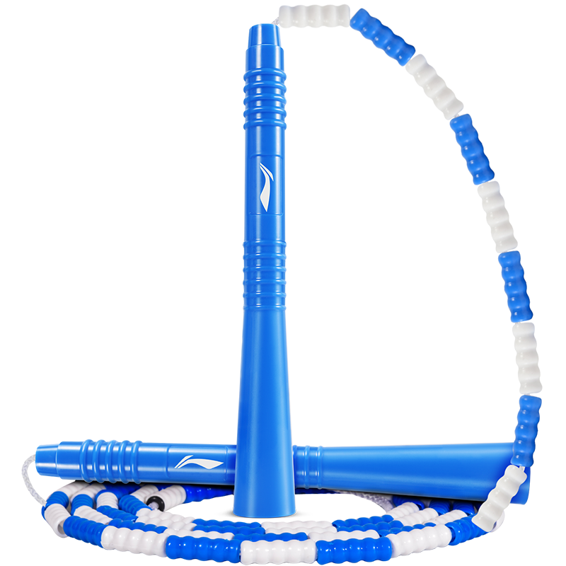 李宁竹节跳绳儿童小学初中花式样成人大学生专用业幼儿园健身绳子