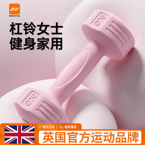 杠铃女士健身家用实心哑铃运动器材瘦肚子瑜伽宿舍小亚玲2kg一对