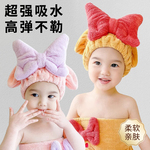 儿童干发帽女童超强吸水速干头发头巾毛巾包头巾宝宝浴帽干发巾女