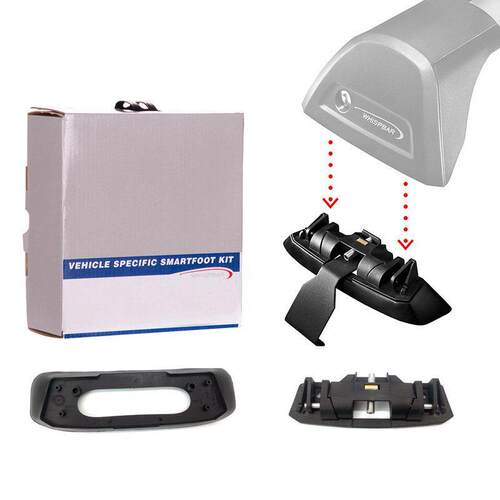 Whispbar行李架横杆专车专用固定器橡胶底座smartfoot工具包配件