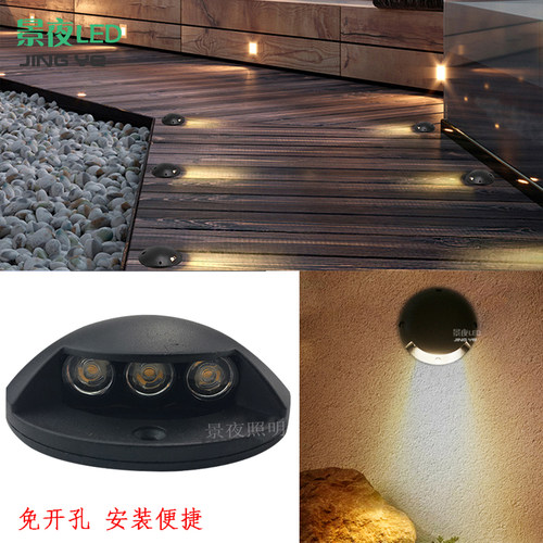 步道灯户外防水龟背灯栈道灯地灯