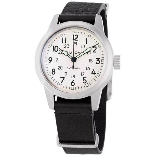 海外代购BULOVA/宝路华男士手表欧美腕表动力储存防刮矿物玻璃