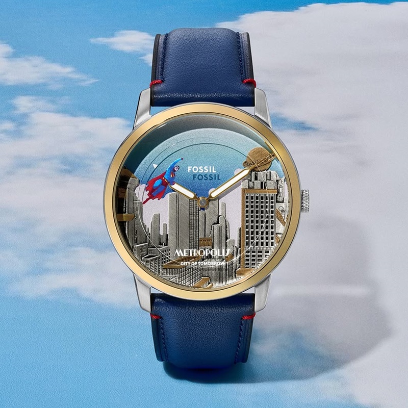 SupermanxFossil化石联名手表