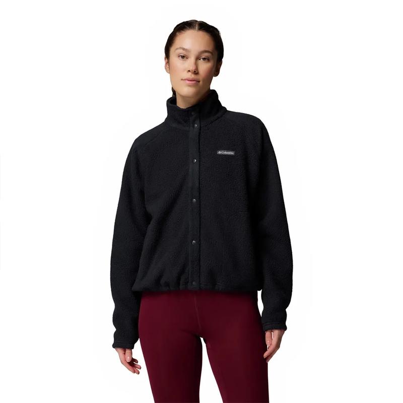 代购Columbia哥伦比亚女士抓绒衣保暖透气防风户外上衣立领长袖