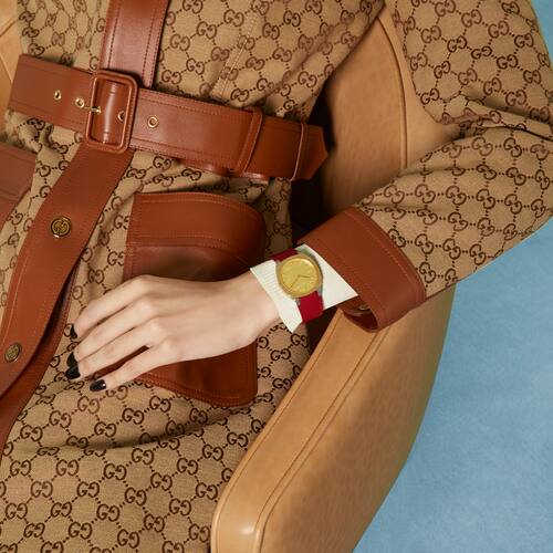 GUCCI古驰18K金欧美腕表