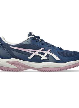 欧洲代购Asics/亚瑟士女士网球鞋防滑耐磨抓地力EVA大底合成材质