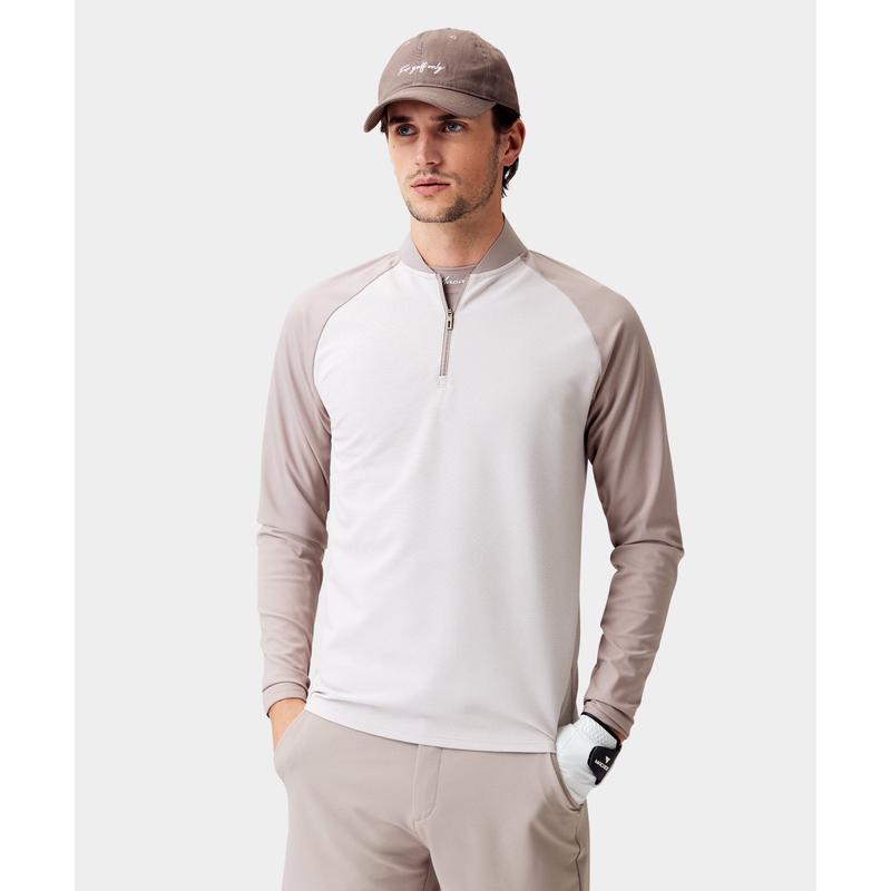 代购MACADE运动衫男士透气速干防风舒适贴合尼龙混纺弹力面料轻