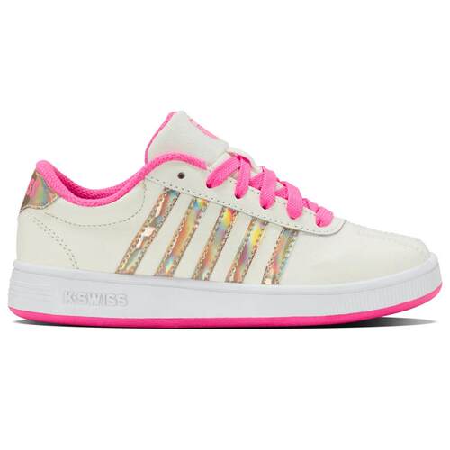 55612-174-M | CLASSIC PRO | SNOW WHITE/HOT PINK/IRIDESCENT