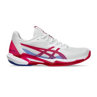 海外代购Asics/亚瑟士女士网球鞋缓震防滑轻量网面红土场硬地