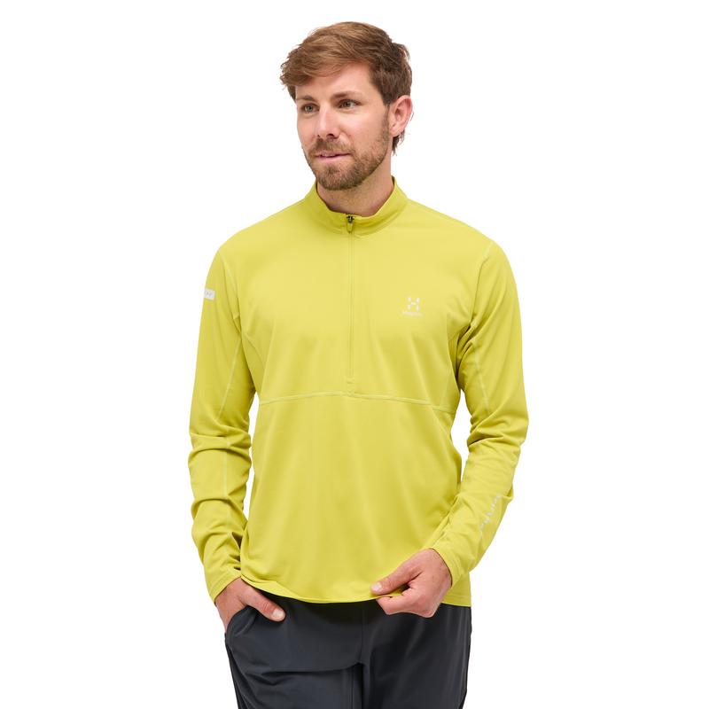 代购HAGLOFS男士速干衣排汗透气防风户外T恤长袖立领保暖内衣