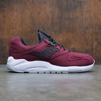 海外代购SAUCONY/索康尼男士跑步鞋缓震GRID科技低帮复古