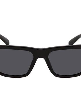 代购Versace范思哲男士太阳镜防紫外线深灰色镜片非偏光