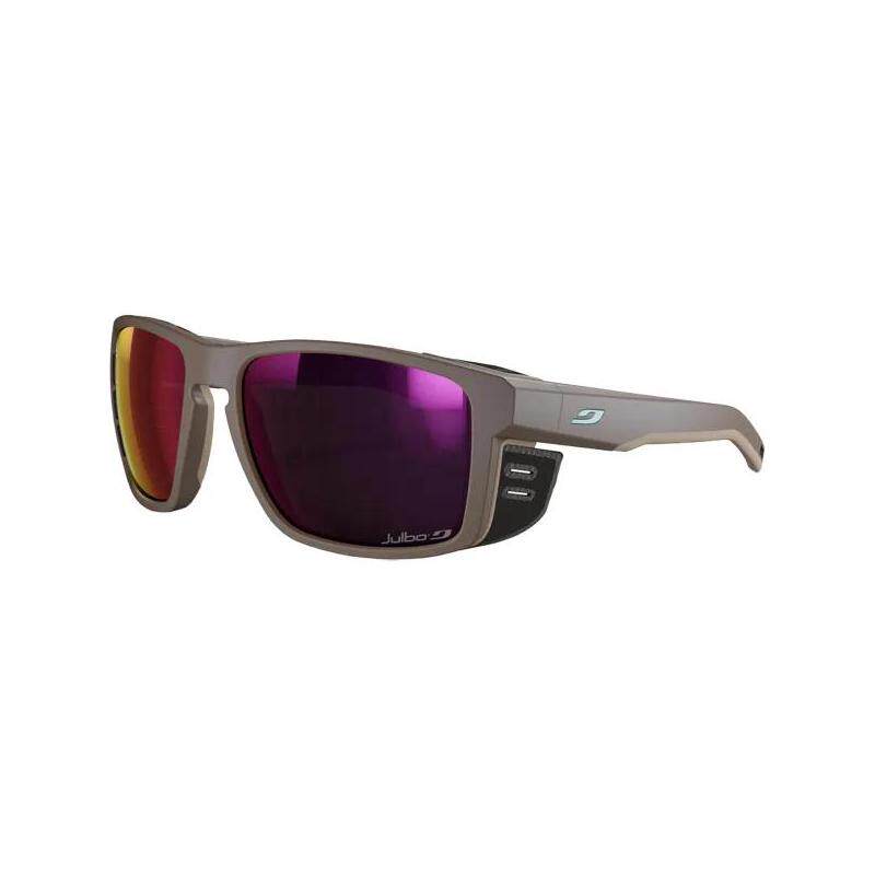代购JULBO男士太阳镜偏光变色镜片防雾全包防护方形框金属质感