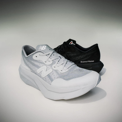 代购District Vision x New Balance FuelCell联名款轻便透气缓