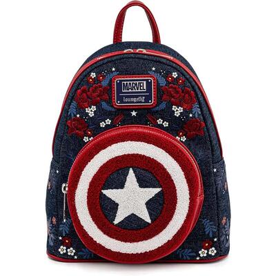 代购Loungefly女士漫威背包轻便携带多口袋设计日常通勤时尚收纳