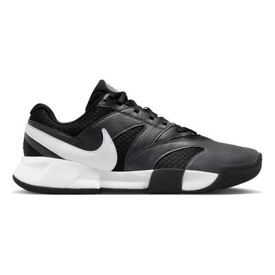 海外代购Nike/耐克男士网球鞋耐磨防滑透气舒适黑白配色
