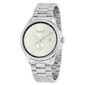 代购 Gucci古驰男士 腕表日期计时夜光自动钢带银色防水钢壳商务