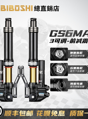 比博士GS6MAX倒置前减震33芯适用九号E300P FXT M5 M395C+MZ避震