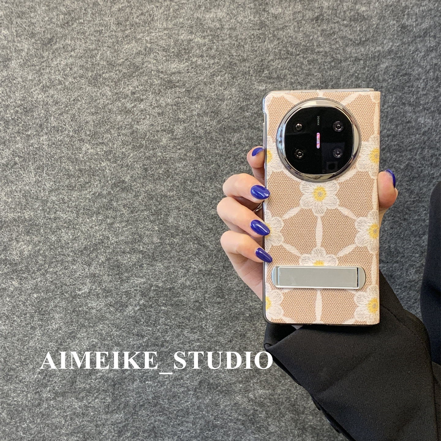 适用于华为手机壳折叠屏中轴翻盖