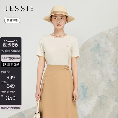 JESSIE多巴胺穿搭百搭针织衫上衣