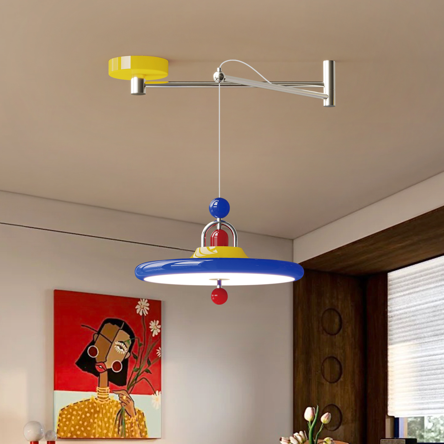 全光谱护眼飞碟餐厅吊灯