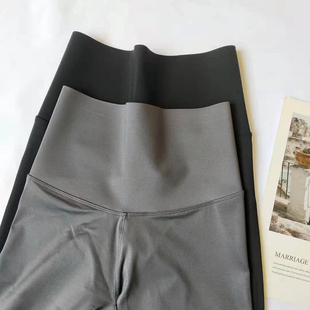 紧身骑行裤 五分打底短裤 女外穿薄款 高腰收腹提臀瑜伽裤 女夏季