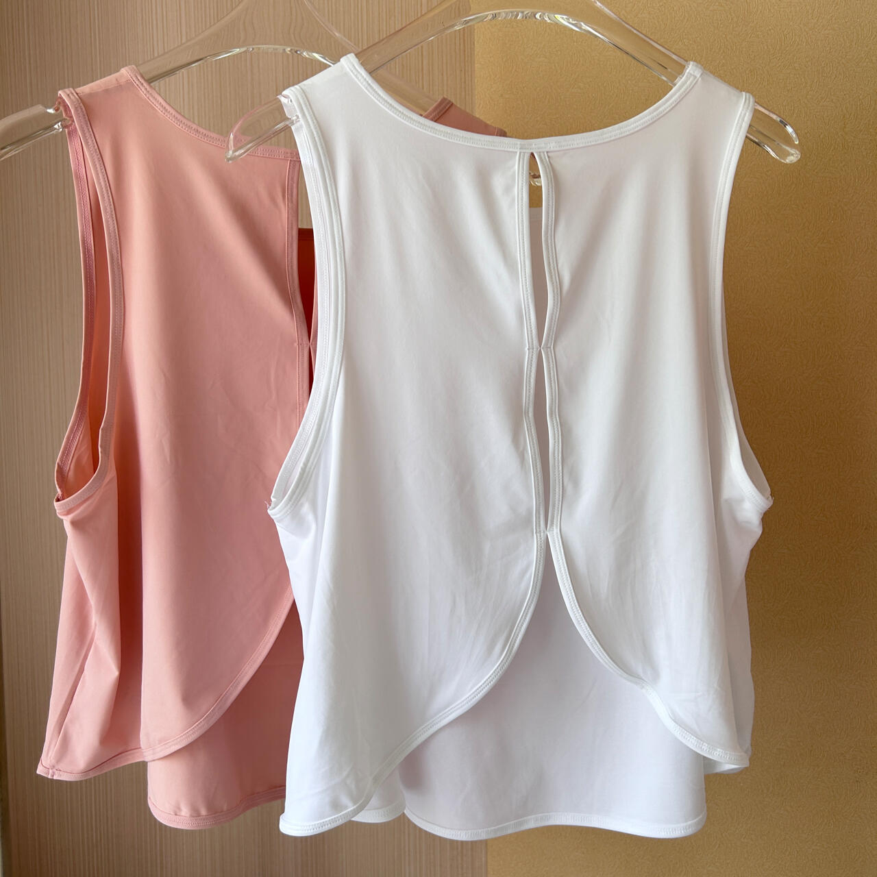 罩衫运动上衣瑜伽女夏无袖宽松健身内衣背心冰凉感网眼及腹速干