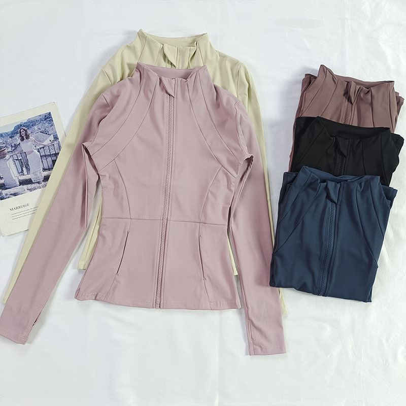 健身女立领外套瑜伽服速干瑜伽