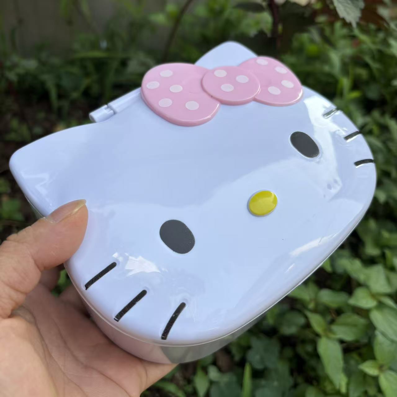 凯蒂猫可爱翻盖桌面收纳盒