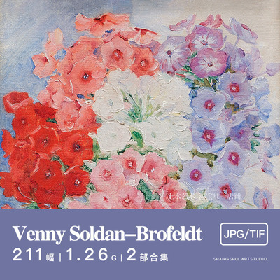 苏尔丹·布罗费尔特Venny Soldan Brofeldt｜芬兰静物油画素材